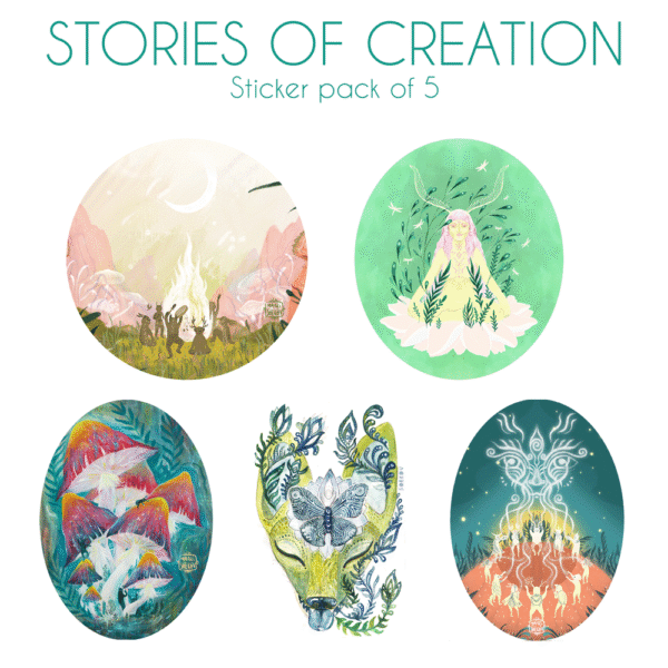 Sticker pack Stories of Creation