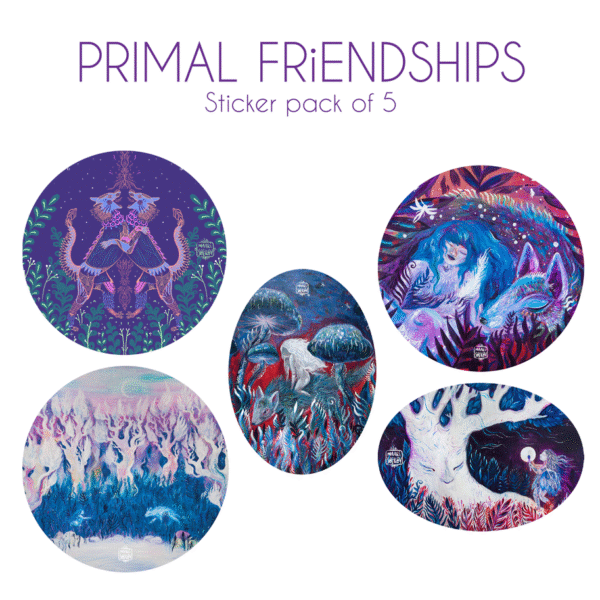 Sticker Pack "Primal Friendships"