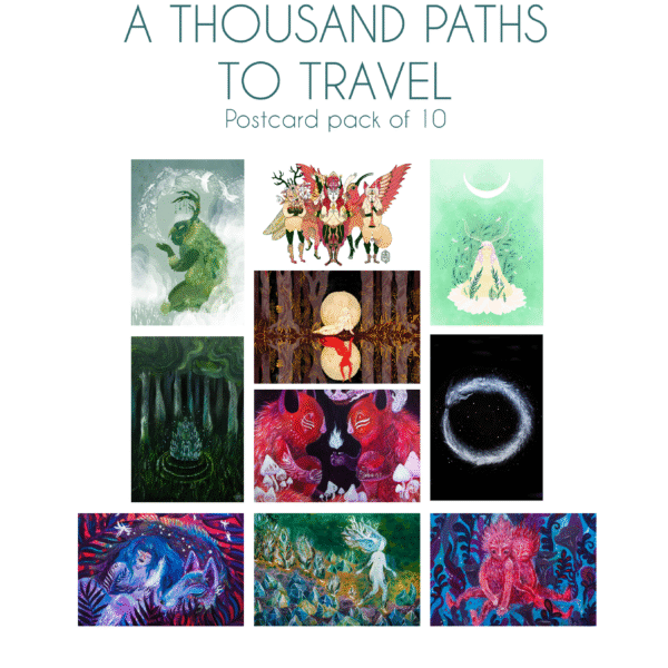 Postcard Set "A Thousand Paths to Travel"
